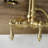 Kingston Brass Aqua Vintage Three-Handle 2-Hole Tub Wall Mount Clawfoot Tub Faucet with Hand Shower-51242129