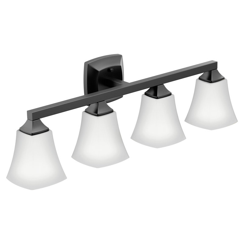 Moen Voss 4-Light Vanity Light, Chrome, 4