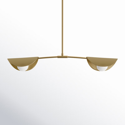 Gamora 2 Light Metal Dimmable Pendant