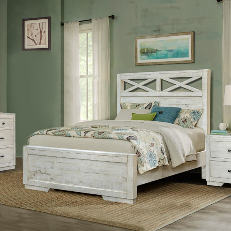 Beechum Wood Panel Bed, King