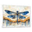 «Modern Aqua», libellule Serenade II - libellule, art mural-111756203-135145090-135145112