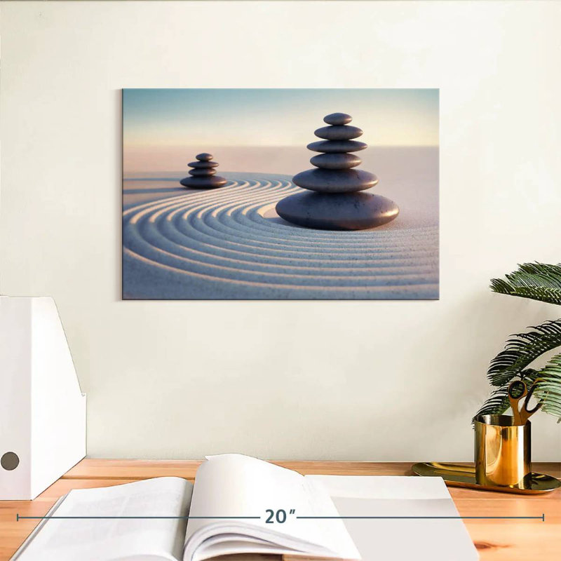  «Zen Rock Garden», H 8 po x l 12 po