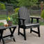 Chaise Adirondack en plastique avec table Anette-280281349