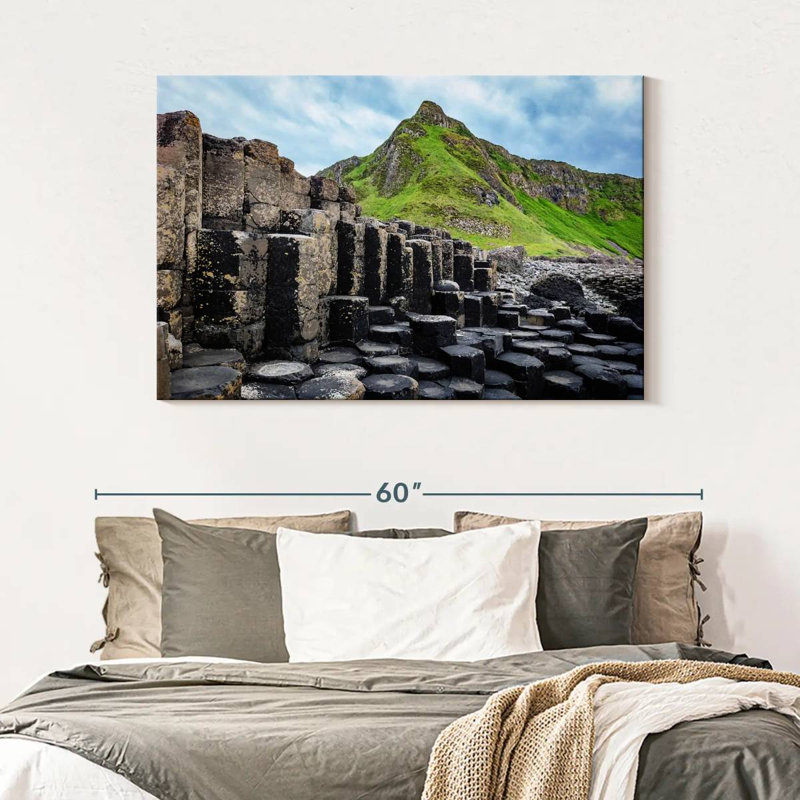 Rorry Giant's Causeway Basalt Columns, 32" H x 48" W