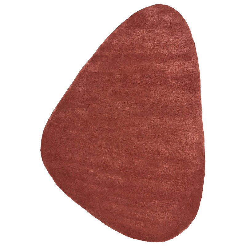 Torrin Novelty 160 cm x 230 cm Wool and Viscose Hand Tufted Area Rug