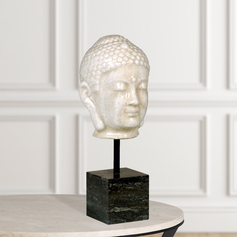 Sculpture tête de Bouddha