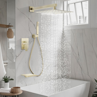 12 in.shower faucet
