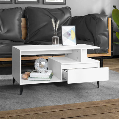 Four Leg Coffee Table with Storage