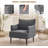 28.74'' Wide Corduroy Accent Chair-948595030