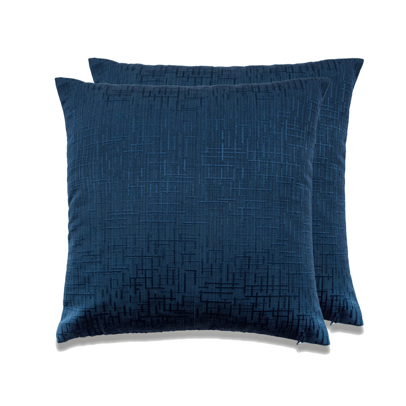 Housse de coussin Nuriyah, Bleu marine