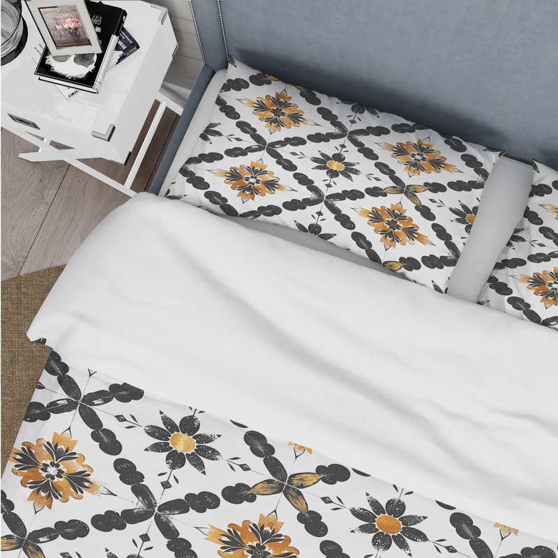 Ensemble de housse de couette Farmhouse III, Housse de couette très grand + 2 taies décorativ