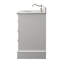 Meuble-lavabo simple en bois massif et manufacturé avec plateau en marbre Goleta-1459319666