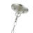 Sampson 23" W 5-Light Metal Drum Chandelier with Linen Blend Shade-350388595