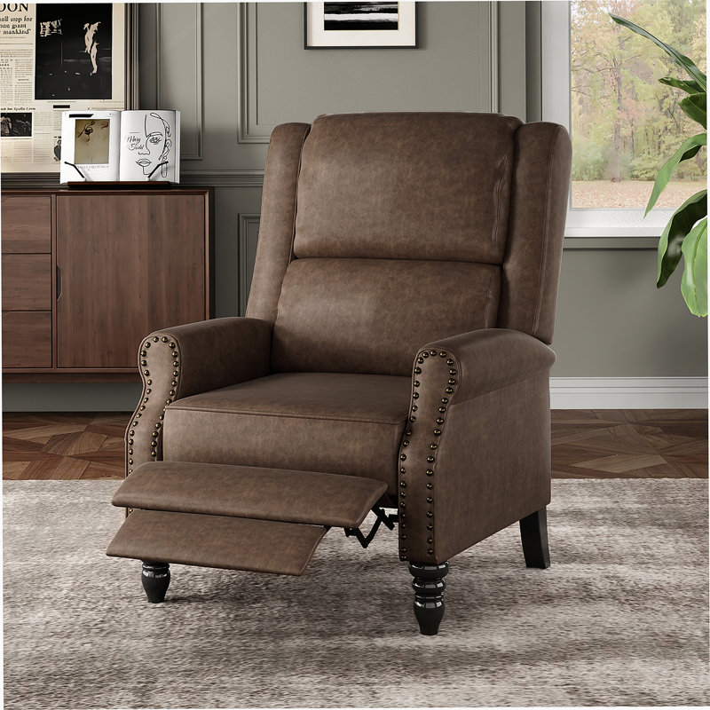 Fauteuil inclinable en similicuir pour salon RV, Café