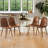 Upholstered Side Chairs With Metal Legs,Armless Dining Chair For Living Room,Kitchen,Dining Room-407869287-407869285