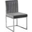 Chaise d'appoint rembourrée en velours Amberdawn-1602561296-1602561301