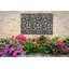 Natural Garden Screen  120x60cm, Black