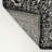Modern Persian Vintage Medallion Black Rug-576544172