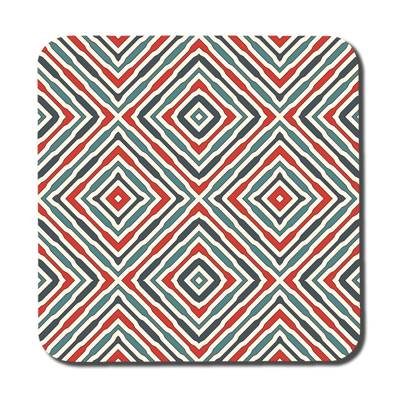 Square 6 Piece Coaster Set