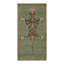 Distressed Homage Hand Knotted Wool Animal Print Area Rug-112886809