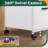 2 Drawer Locking Lateral File Cabinet With Charging Station, Rolling Printer Stand Fit A4/Letter Size-1160767601