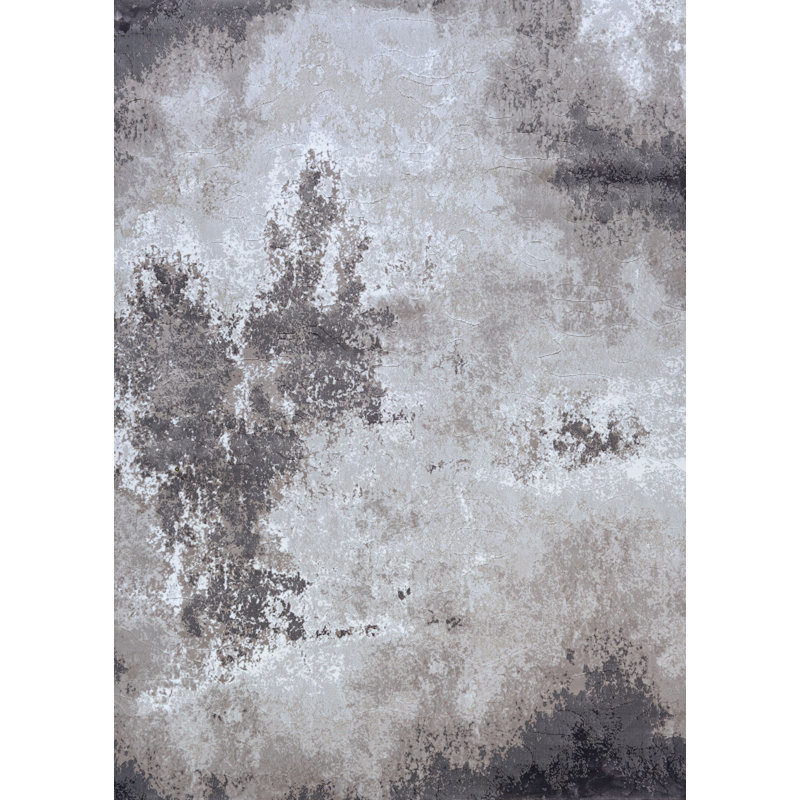 Parmley Abstract Indoor Rug, Rectangle 5'3" x 7'6"