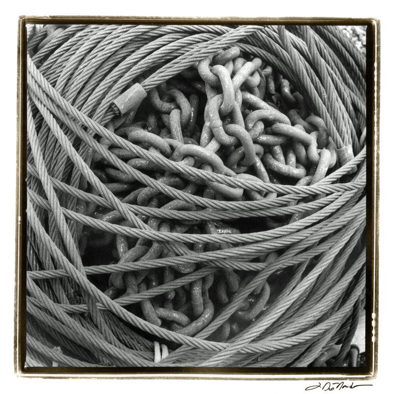 Heavy Metal II by Laura DeNardo - Wrapped Canvas Print, 91cm H x 91cm W 