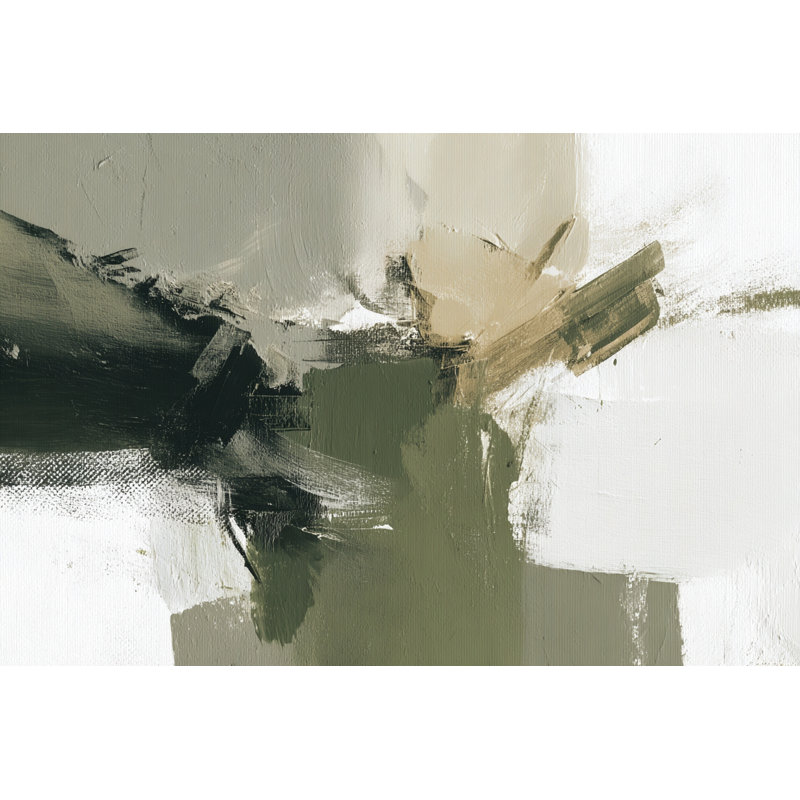 Art mural sur toile tendue Stone Gesture, L 48 po x H 36 po x P 1,5 po