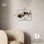 Winter Night Canvas Modern Black White Abstract Wall Art by Art Remedy-104433779-104433766