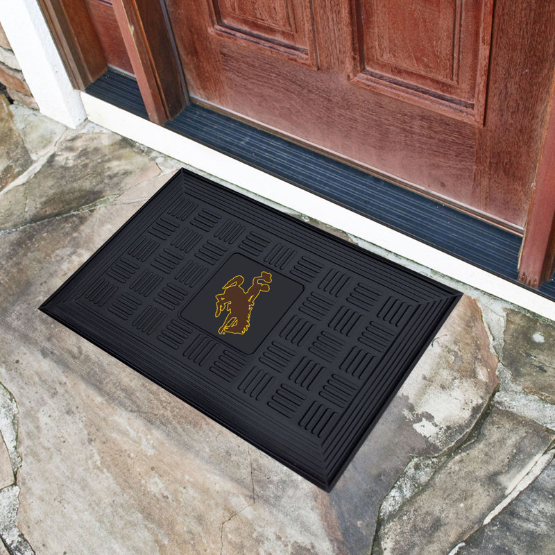 University of Wyoming Heavy Duty Vinyl Outdoor Doormat