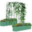 243.9cm H x 299cm W Metal Raised Garden Bed-75361905