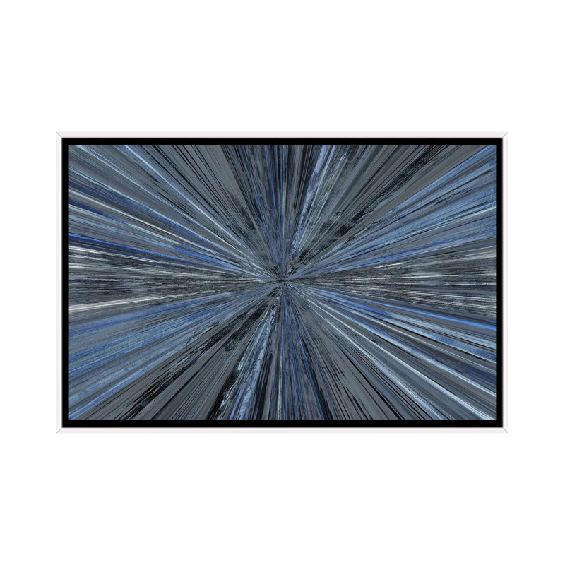 Lumière chatoyante I, Inversé, Toile avec cadre flottant blanc, H 18 po x l 26 po