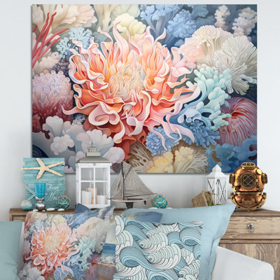 " Undersea Beauty Pink Anemone "