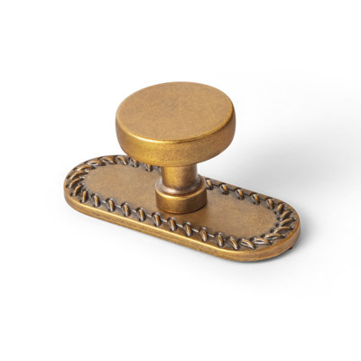 1.2" Diameter Mushroom Knob With Backboard