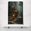 Thème champignon magique champignon fantaisiste, art mural non encadré, 16 x 20