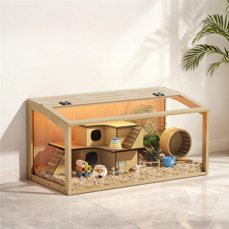 Hamster Cage, 40cm H x 80cm W x 40cm D