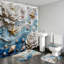 Ensemble de tapis de salle de bain 4 pièces 3D Ocean Starfish