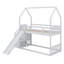 Lit superposé avec glissière convertible House, escalier de rangement pouvant être placé à gauche ou à droite-2122007544