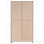 Armoire haute, 2 portes, bois d'ingénierie - standard