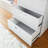 Jumbo Storage Chest In Glossy White With Deep Drawer Capacity Four Dresser - Extra Space For Larger Objects, Full Extension Bearing Slides Easy Retrieval, Water & Heat Build, Stain Scratch Finish, E0