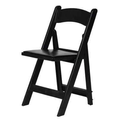 Plastic / Resin Padded Stackable Folding Chair Folding Chair