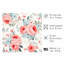 Reproduction d'art sans cadre, pétales de fleurs-1333138711