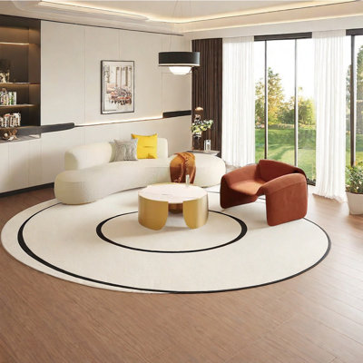 ins wind arc sofa coffee table combination