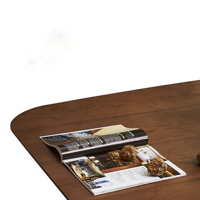 Simple dining table in solid wood, 29.52"H x 86.61"L x 35.43"W