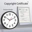 AKCISOT Horloge murale 10 pouces sans horloge moderne sans pile fonctionnant à pile - analogique petit classique pour bureau, maison, salle de bain, cuisine, chambre à coucher, école, salon (noir)
