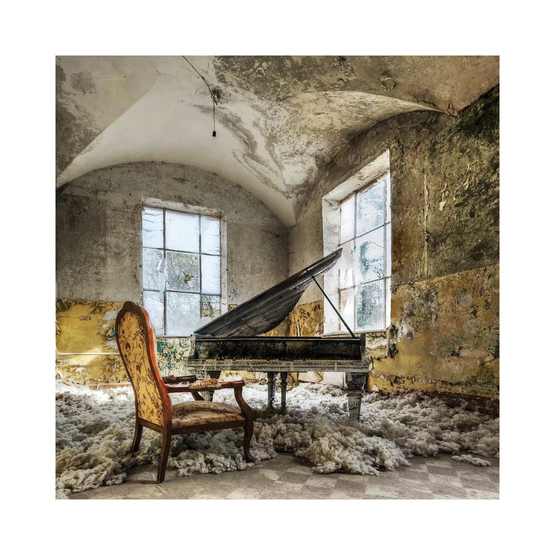 In Heaven 1 Piece Wrapped Canvas Wall Art, 66.04 cm H x 66.04 cm W x 3.175 cm D