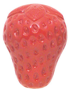(Paquet de 5) Poignée à fraise rouge de 1 1/2 po