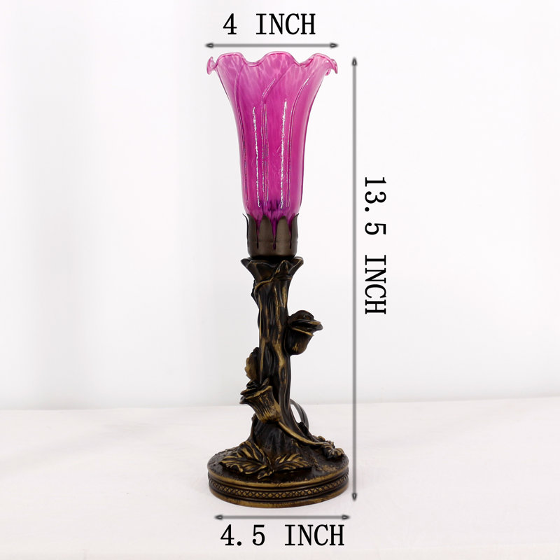 Lampe de table Lily, Mauve