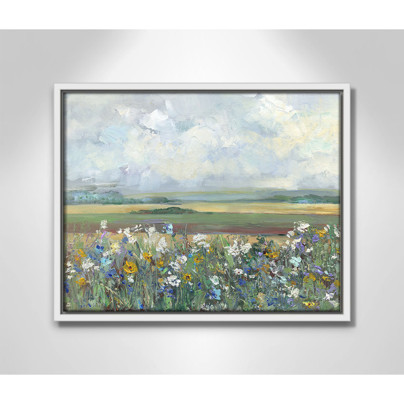 «Swampscott Far Afield Print» par Sally Swatland, H 12,5 po x l 15,5 po, Blanc