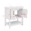 Meuble-lavabo de 30 pouces avec lavabo en céramique et rangement polyvalent-1527892188